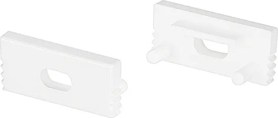 Изображение товара Заглушка для профиля Arlight SL-SLIM-H7 WHITE с отверстием / 037533