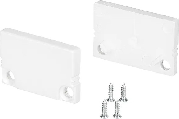 Изображение товара Заглушка для профиля Arlight SL-SLIM20-H13 WHITE глухая / 037534