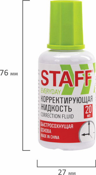 Изображение товара Корректор для текста Staff 228625 (20мл)