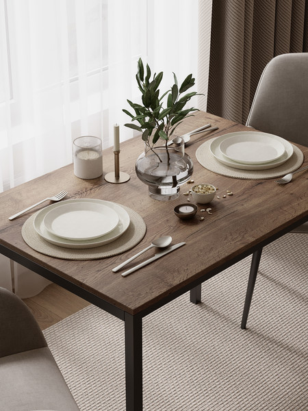 Изображение товара Обеденный стол Senira Хорс 109х68 / Х-п-11-16 (дуб веллингтон)