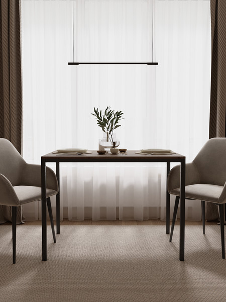 Изображение товара Обеденный стол Senira Хорс 120х80 / Х-п-12-16 (дуб веллингтон)