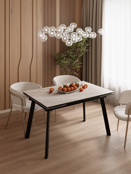 Изображение товара Обеденный стол Senira Перун раздвижной 120х80-180х80 (Эбея)