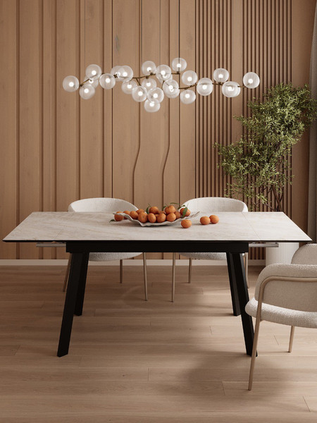 Изображение товара Обеденный стол Senira Перун раздвижной 120х80-180х80 (Эбея)