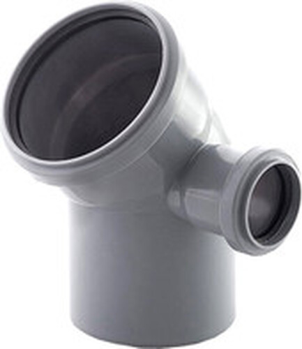 Изображение товара Отвод внутренней канализации МультиМирПласт Ду 110х50х45 ПР