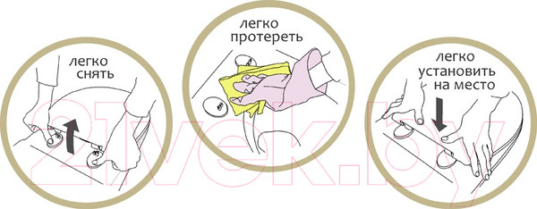 Изображение товара Сиденье для унитаза Уклад СУ 80С.09.80