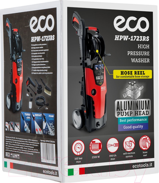 Изображение товара Мойка высокого давления Eco HPW-1723RS (HPW1723RS001)