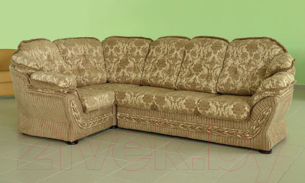 Изображение товара Диван угловой Домовой Романтика-1 4Sed 7 (Bornes 11617/Bornes Com-1 11617)
