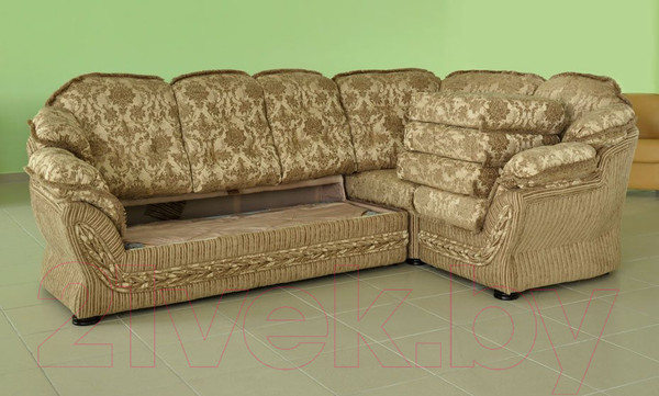 Изображение товара Диван угловой Домовой Романтика-1 4Sed 7 (Bornes 11617/Bornes Com-1 11617)