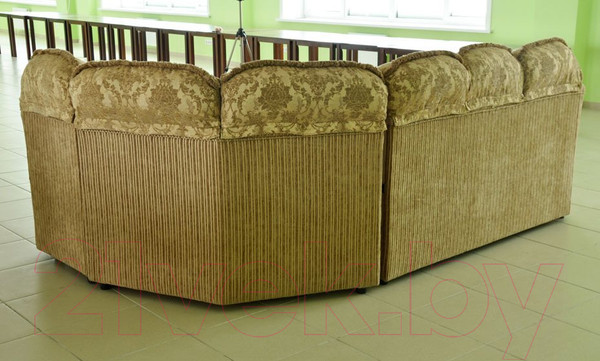 Изображение товара Диван угловой Домовой Романтика-1 4Sed 7 (Bornes 11617/Bornes Com-1 11617)