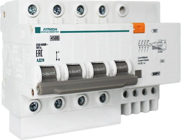 Изображение товара Дифференциальный автомат Атрион AD24-40-100