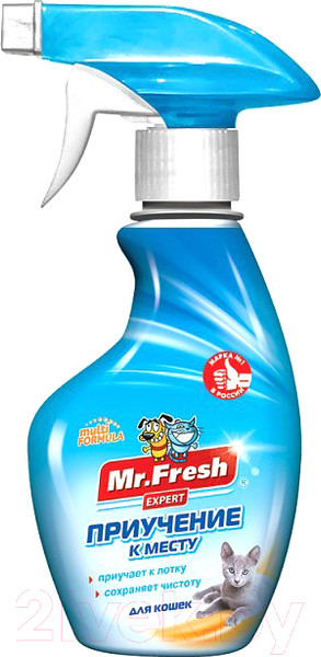 Изображение товара Средство для приучения к туалету Mr.Fresh Expert для кошек / F410 (200мл)