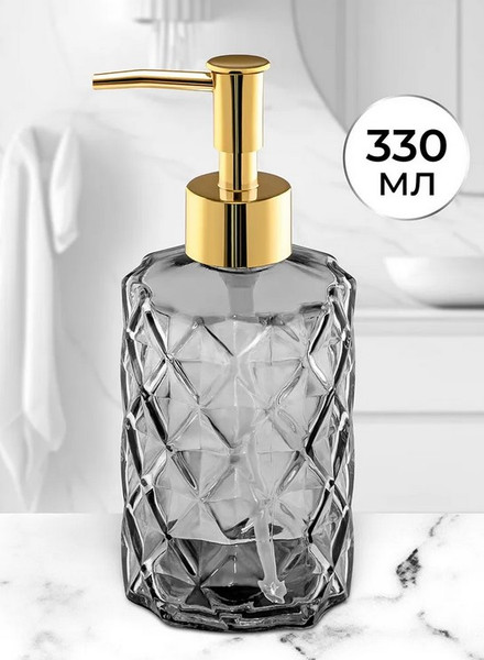 Изображение товара Дозатор моющего средства Elan Gallery 960221 (графит)