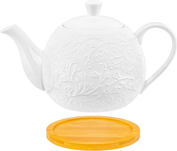 Изображение товара Заварочный чайник Elan Gallery Веточки-цветочки / 950362