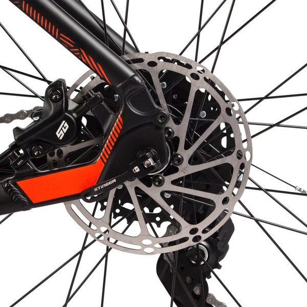 Изображение товара Велосипед Stinger Reload STD 29 45 / 29AHD.RELOSTD.22BK45 (22, черный, разобранный, в коробке)