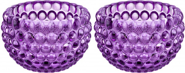 Изображение товара Набор емкостей для хранения Elan Gallery Пузырьки / 890912_2 (2шт, фиолетовый)