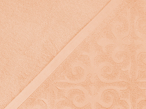 Изображение товара Полотенце Речицкий текстиль Таисия Махра 67x150 / 6с102.411ж1 (нежно-оранжевый)