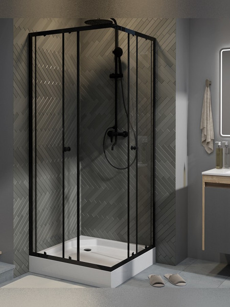 Изображение товара Душевой уголок Teymi Helmi 80х80 / T00602 (с поддоном)