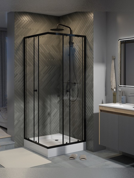 Изображение товара Душевой уголок Teymi Helmi 80х80 / T00602 (с поддоном)