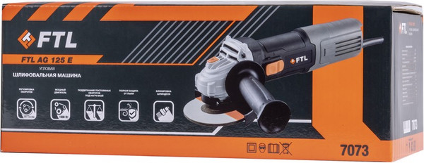 Изображение товара Угловая шлифовальная машина Ftl AG 125E / 7073