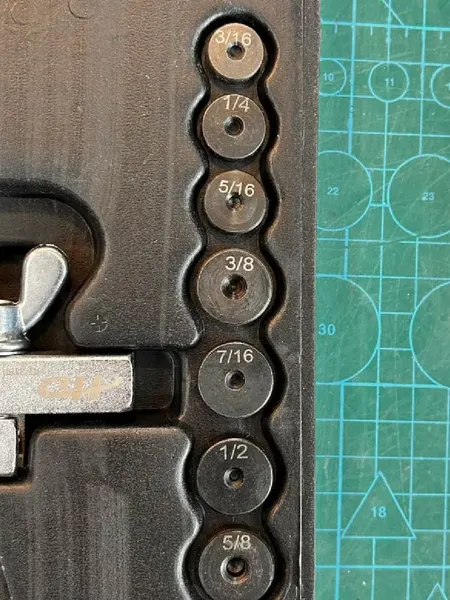 Изображение товара Набор для развальцовки трубок H-D HDB-HD-21801