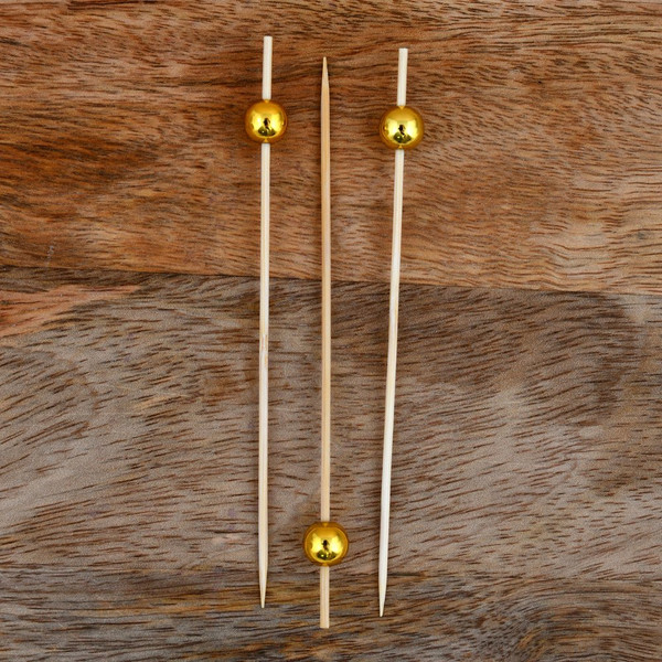 Изображение товара Набор шпажек для канапе Мультидом Бусинки / VL2-284 (24in)