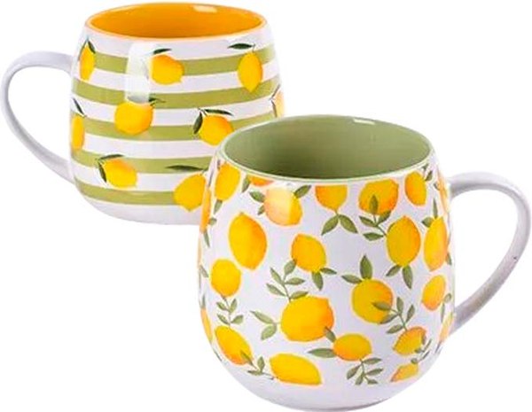 Изображение товара Набор кружек Arya Lemon Line / 8680943256393 (белый)