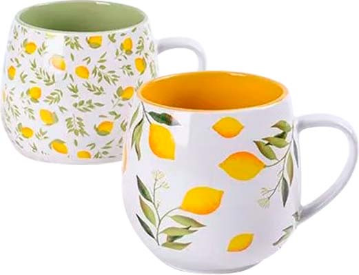 Изображение товара Набор кружек Arya Lemon Tree / 8680943256409 (белый)