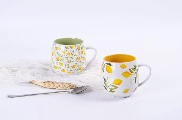 Изображение товара Набор кружек Arya Lemon Tree / 8680943256409 (белый)