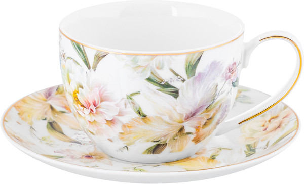 Изображение товара Набор для чая/кофе Elan Gallery Корнелия / 730852 (New Bone China)