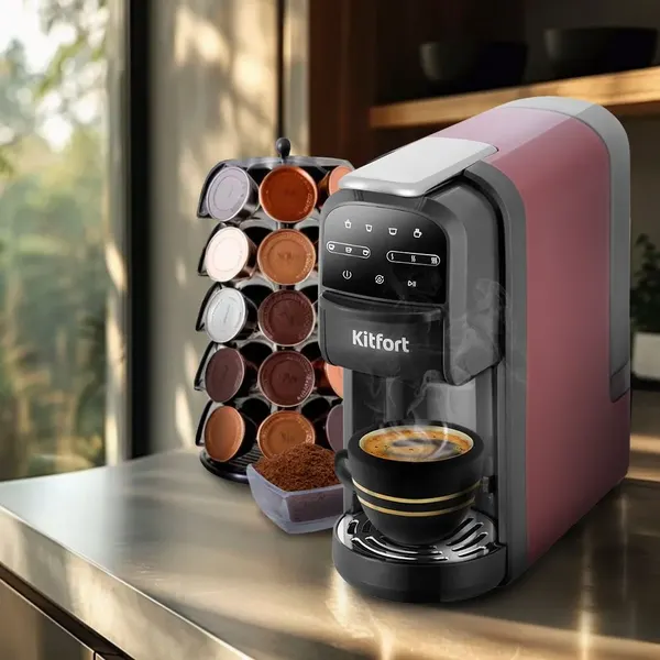 Изображение товара Кофеварка эспрессо Kitfort КТ-7657