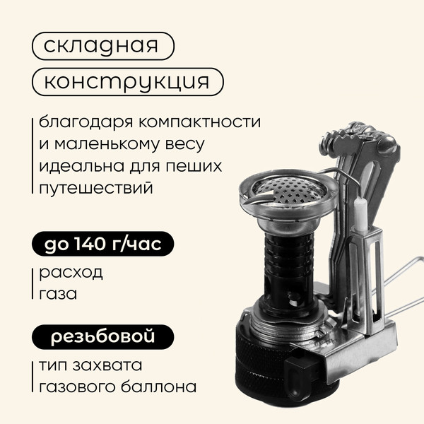 Изображение товара Плита туристическая Maclay 10199159