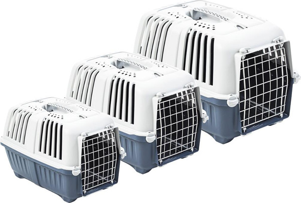 Изображение товара Переноска для животных MPS Pratiko 1 Metal 100401X01670 (темно-синий)