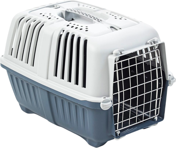 Изображение товара Переноска для животных MPS Pratiko 1 Metal 100401X01670 (темно-синий)