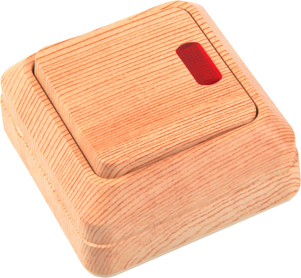 Изображение товара Выключатель General Lighting Альфа 477033 (сосна)