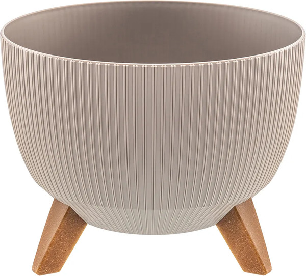 Изображение товара Кашпо El Casa Винто / 640584 (темно-бежевый)