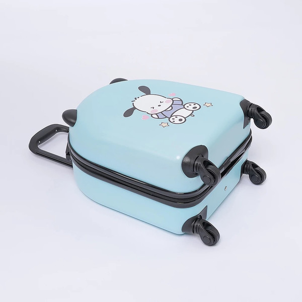 Изображение товара Чемодан на колесах Ecotope Собака / 324-E-2-16-LBL (голубой)