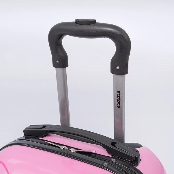 Изображение товара Чемодан на колесах Ecotope Кошка / 324-M-1-16-PNK (розовый)