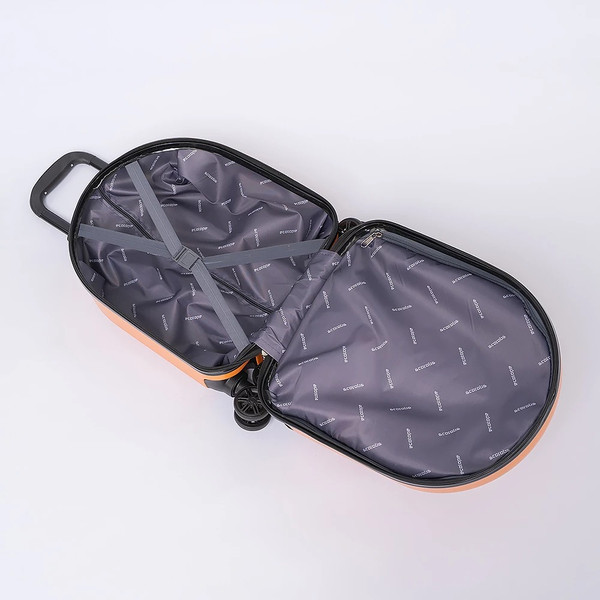 Изображение товара Чемодан на колесах Ecotope Машина / 324-Z-1-16-ORN (оранжевый)