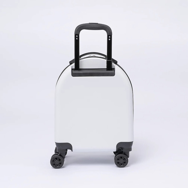 Изображение товара Чемодан на колесах Ecotope Фламинго / 324-Z-2-16-WHT (белый)