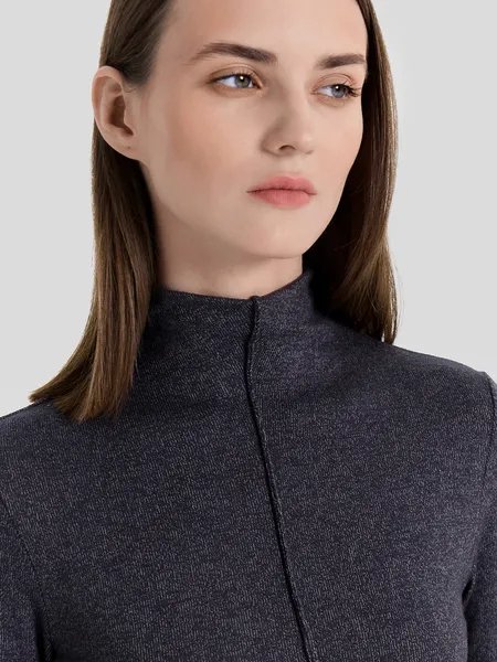 Изображение товара Водолазка Mark Formelle 122798 (р.164/170-92-98, меланж темно-серый 4348-F)