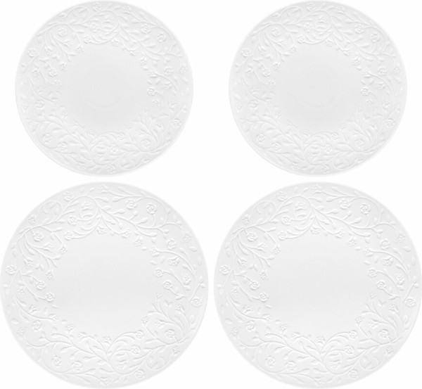 Изображение товара Набор тарелок Elan Gallery Веточки-цветочки / 630077+2