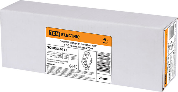 Изображение товара Клемма TDM SQ0833-0113