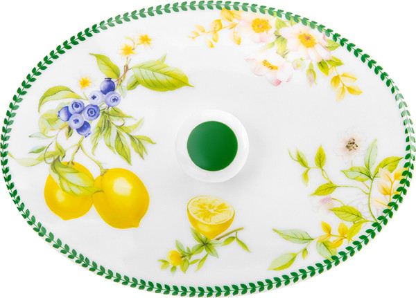 Изображение товара Кокотница Elan Gallery Лимоны / 420717 (New Bone China)