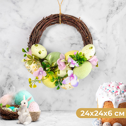 Изображение товара Декор настенный Elan Gallery Венок Весеннее настроение / 450168