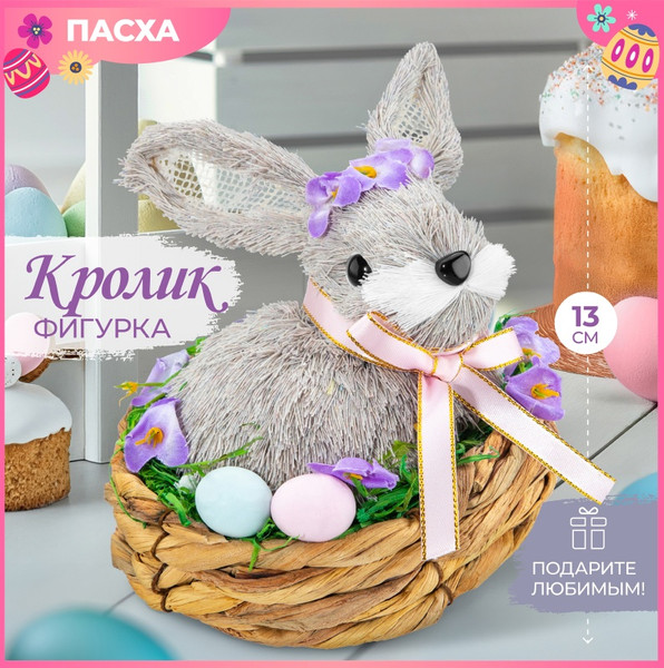 Изображение товара Декор Elan Gallery Кролик в гнезде / 450179