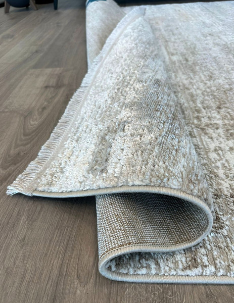 Изображение товара Ковровая дорожка Radjab Carpet Беллуччи Прямоугольник HL 708 (0.8x25, Cream)