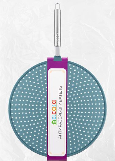 Изображение товара Крышка-экран от брызг Elan Gallery 240480 (голубой)