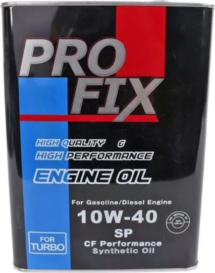 Изображение товара Моторное масло Profix 10W40 SP/CF / SP10W40C (4л)