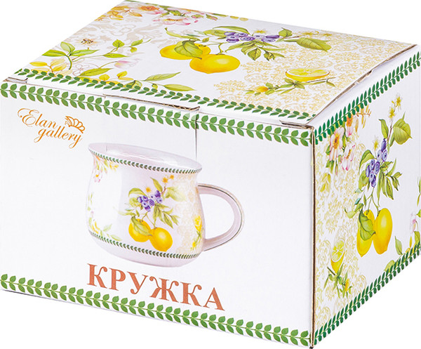 Изображение товара Кружка Elan Gallery Лимоны / 420518 (New Bone China)