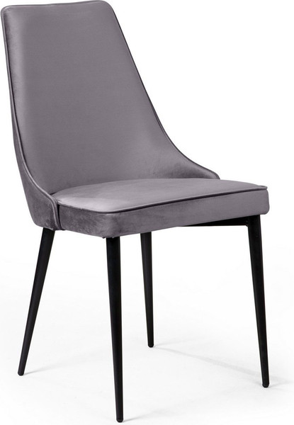 Изображение товара Набор стульев Arvento Брандо (светло-серый/черный)